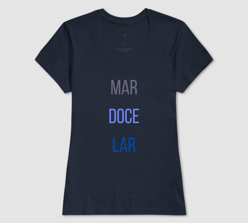 Camiseta Mar Doce Lar