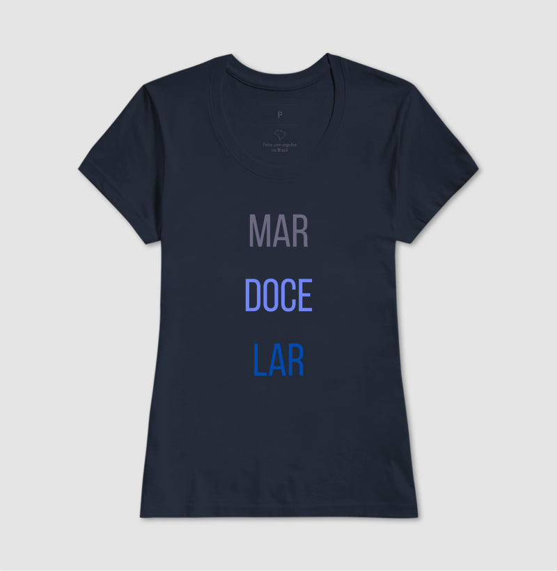 Camiseta Mar Doce Lar