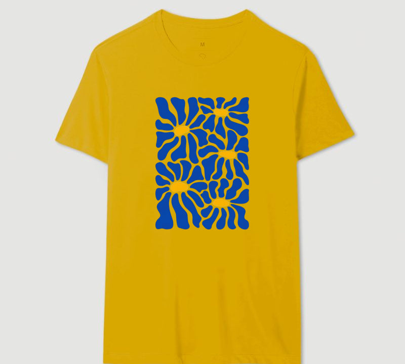 Camiseta Primavera Azul