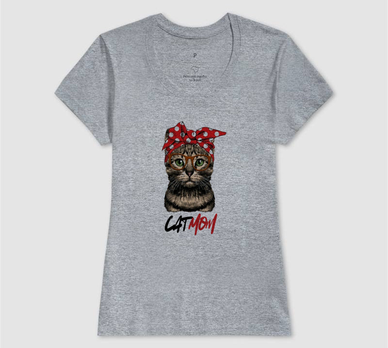 Camiseta Cat Mom
