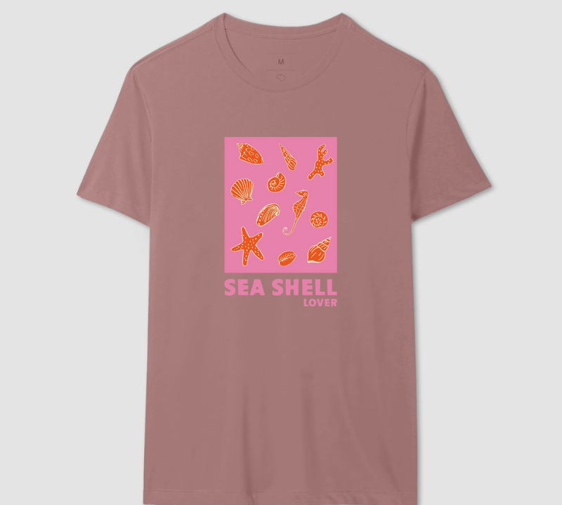 Camiseta Tesouros do Oceano