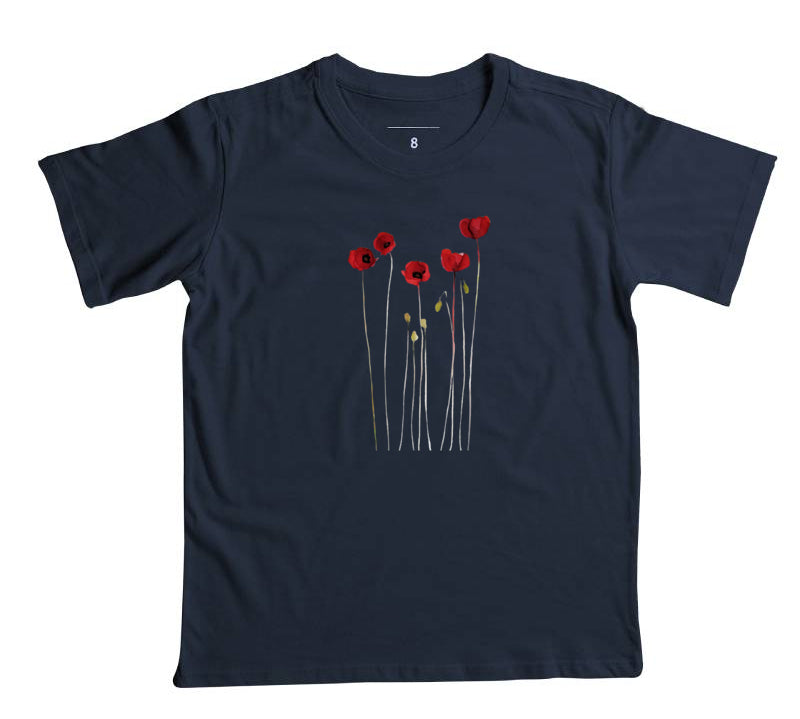 Camiseta Infantil Papoulas