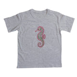 Camiseta Infantil Jardim Marinho