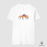 Camiseta Nerdy Crab | Algodão Peruano |
