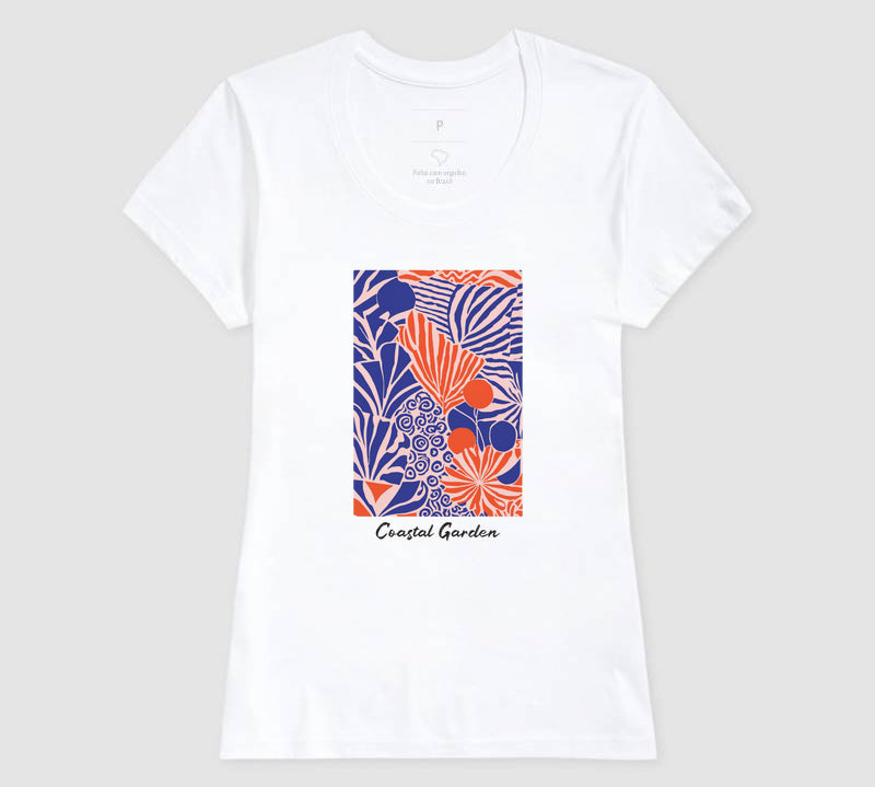 Camiseta Coastal Garden