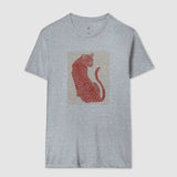 Camiseta Leopardo Rosa