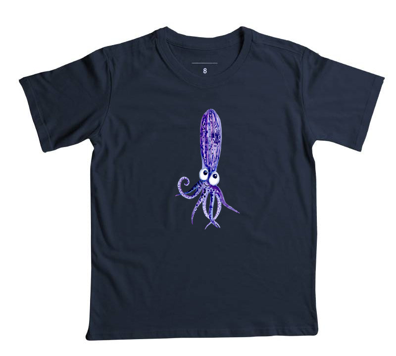 Camiseta Infantil Violeta