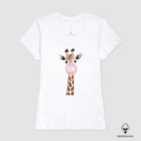 Camiseta Bubble Giraffe | Algodão Peruano |