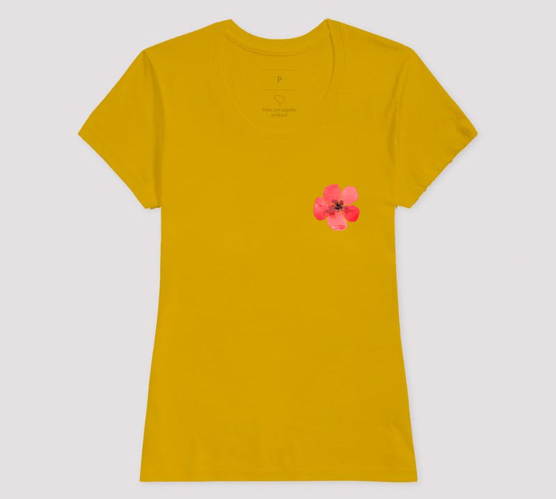 Camiseta Red Flower