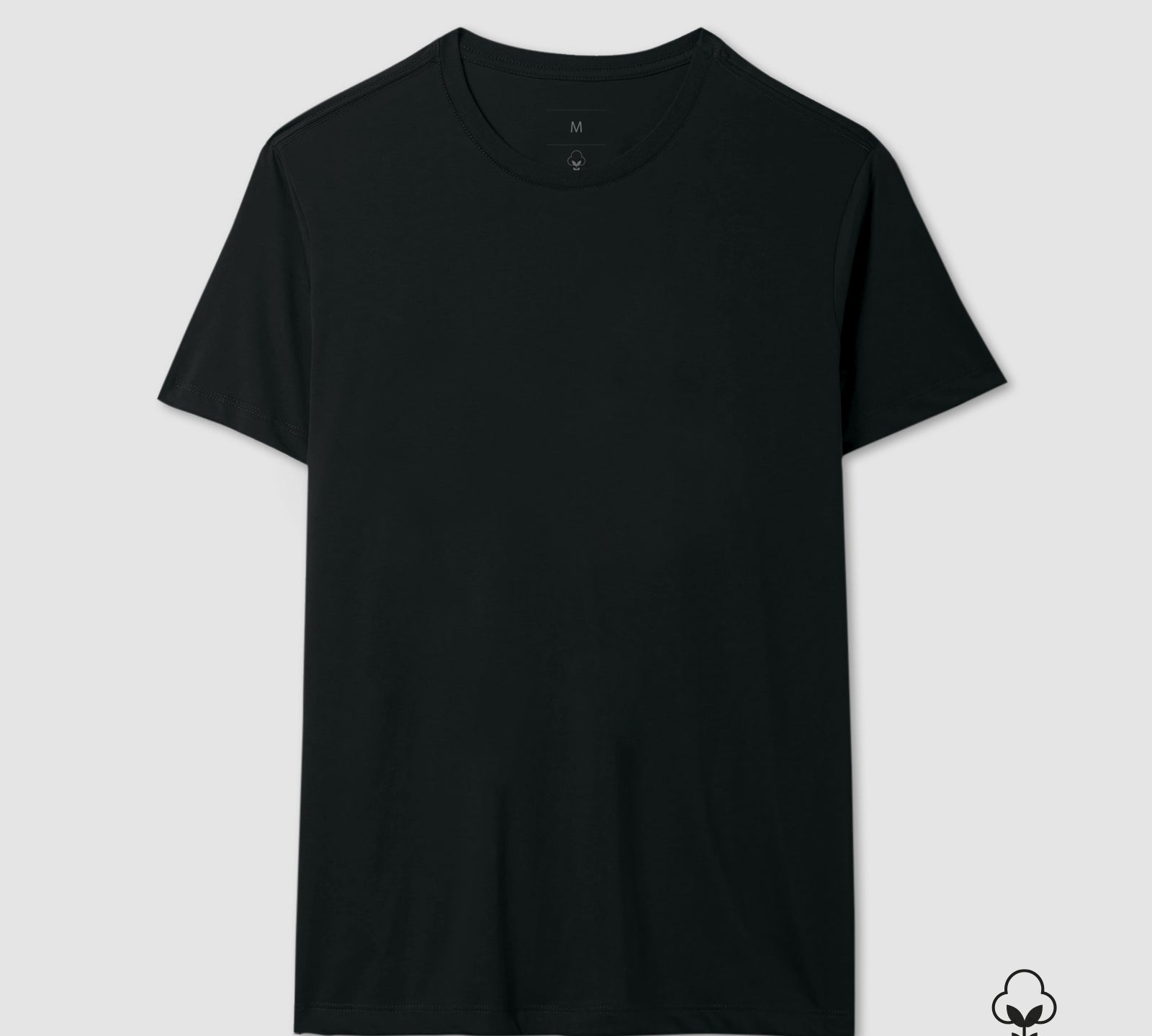 Camiseta Básica Algodão Peruano Branca