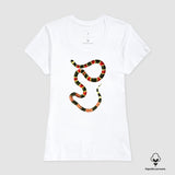 Camiseta Cobra Coral | Algodão Peruano |