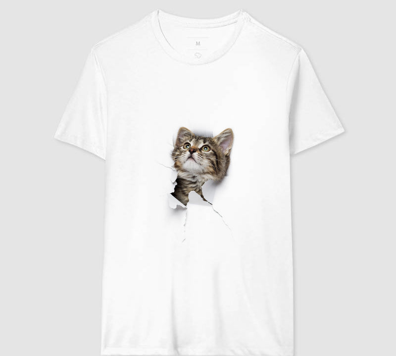 Camiseta Gato Brincando II
