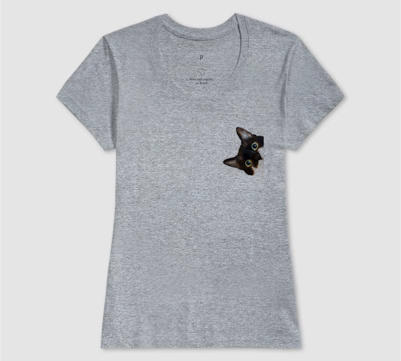 Camiseta Cadê Meu Gato?