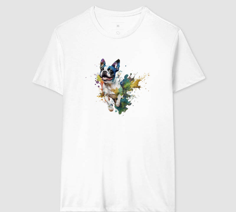Camiseta Bulldog Francês