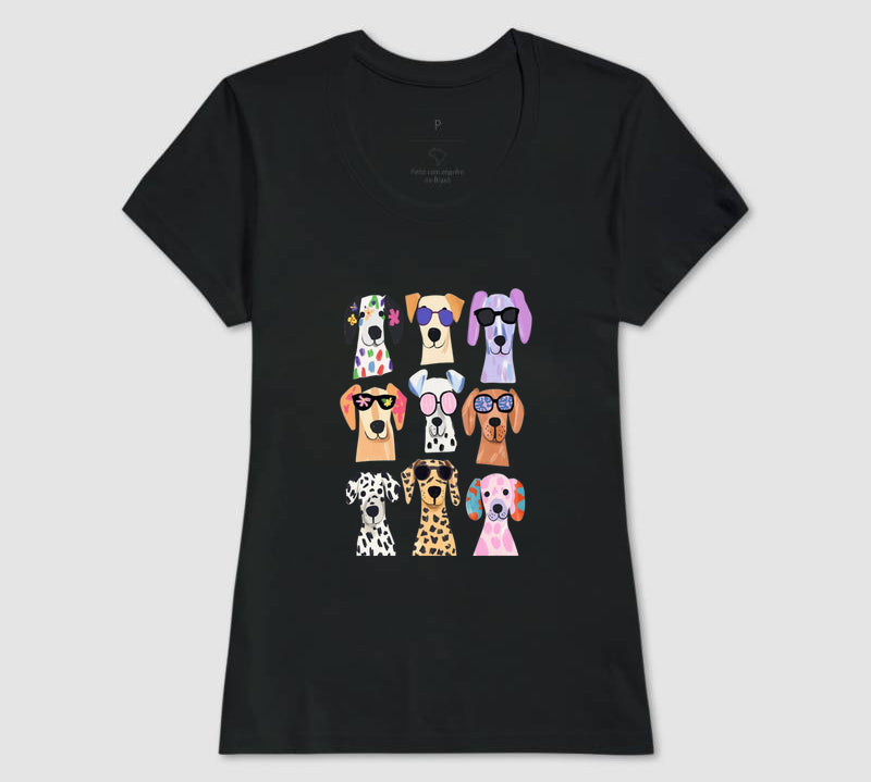 Camiseta Dog Gang Glam