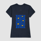 Camiseta Primavera Azul