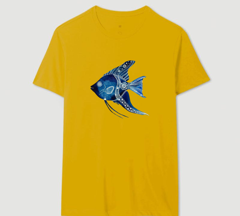 Camiseta Peixe Azul