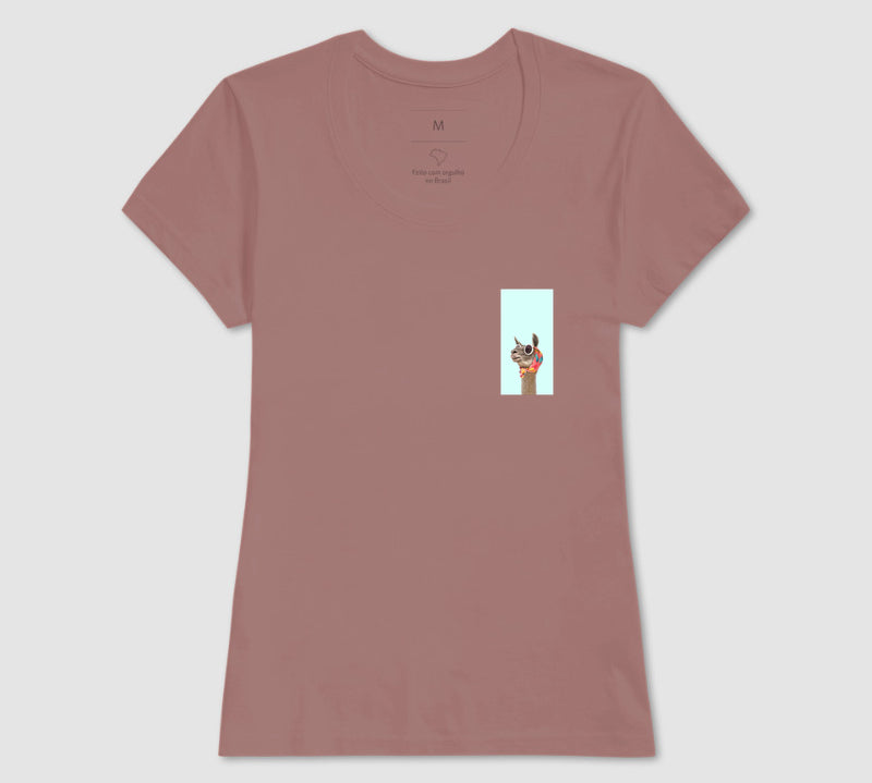 Camiseta Lhama Que Eu Vou