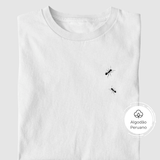 Camiseta Passos de Formiga | Algodão Peruano |
