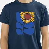 Camiseta Girassol Marinho