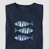 Camiseta Tre Pesci Marinho