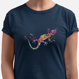 Camiseta Lagartixa Marinho
