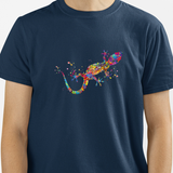 Camiseta Lagartixa Marinho