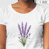 Camiseta Lavanda | Algodão Peruano |