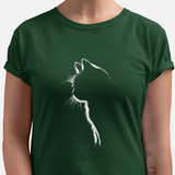 Camiseta Luar Felino Verde