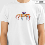 Camiseta Nerdy Crab | Algodão Peruano |