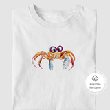 Camiseta Nerdy Crab | Algodão Peruano |