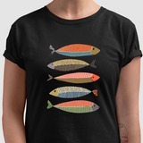 Camiseta Ocean Five Preta