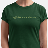 Camiseta Off-line