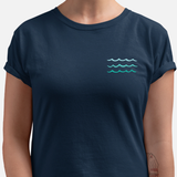 Camiseta Onda Marinho