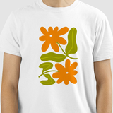 Camiseta Orange Bloom