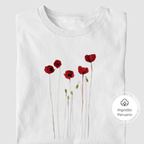 Camiseta Papoulas | Algodão Peruano |