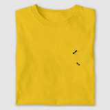 Camiseta Passos de Formiga Amarela