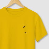 Camiseta Passos de Formiga Amarela