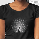Camiseta Moonlight Peacock | Algodão Peruano |