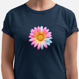 Camiseta Pink & Blue Marinho