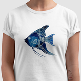 Camiseta Peixe Azul