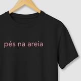Camiseta Pés Na Areia
