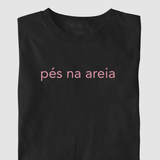 Camiseta Pés Na Areia
