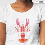 Camiseta Pink Lobster | Algodão Peruano |