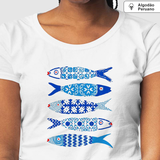 Camiseta Sardinhas do Porto | Algodão Peruano |