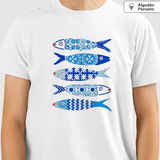 Camiseta Sardinhas do Porto | Algodão Peruano |