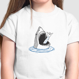 Camiseta Infantil Shark Loose