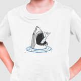 Camiseta Infantil Shark Loose