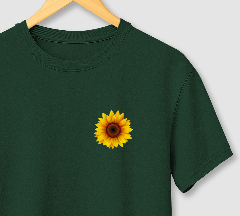 Camiseta Sun Is Shining Verde