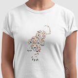 Camiseta Tigre Tropical